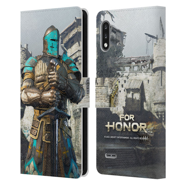 For Honor Characters Warden Leather Book Wallet Case Cover For LG K22