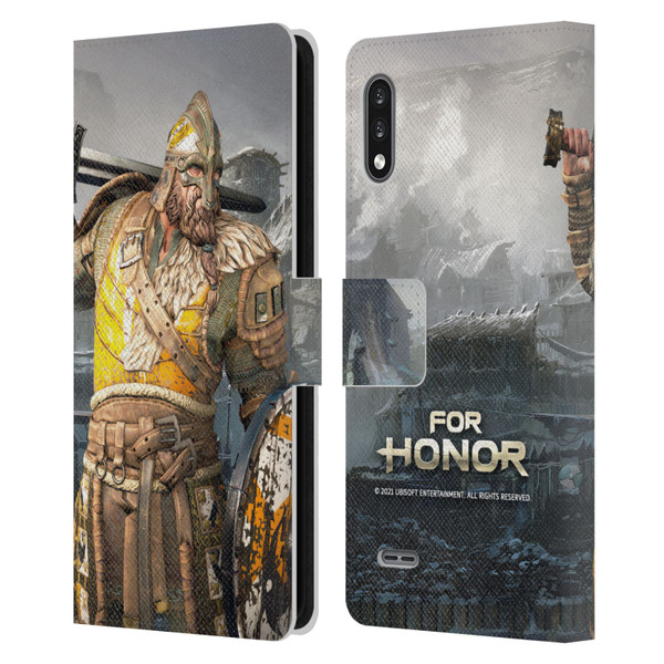 For Honor Characters Warlord Leather Book Wallet Case Cover For LG K22
