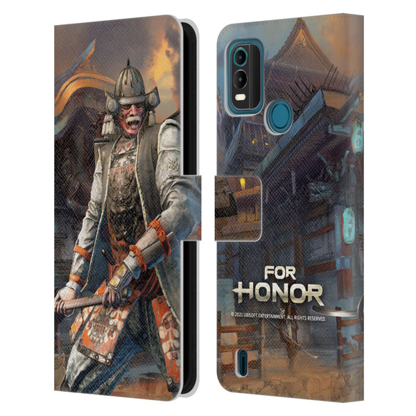 For Honor Characters Kensei Leather Book Wallet Case Cover For Nokia G11 Plus