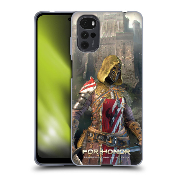For Honor Characters Peacekeeper Soft Gel Case for Motorola Moto G22
