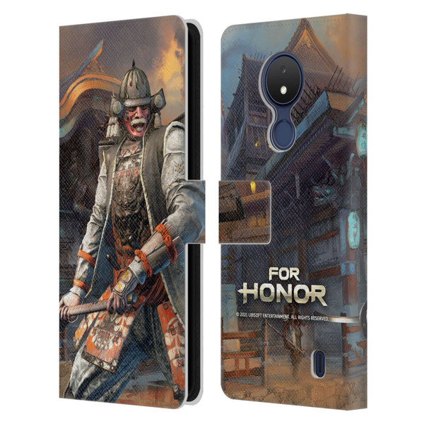For Honor Characters Kensei Leather Book Wallet Case Cover For Nokia C21