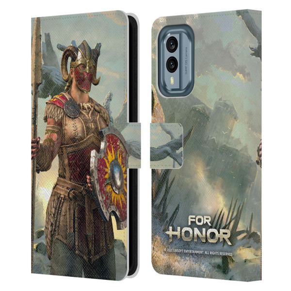 For Honor Characters Valkyrie Leather Book Wallet Case Cover For Nokia X30