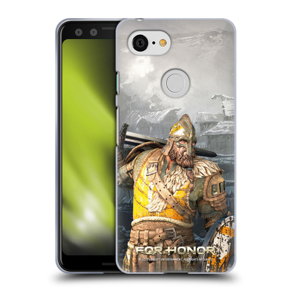 For Honor Characters Warlord Soft Gel Case for Google Pixel 3