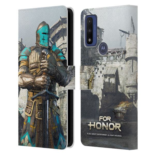 For Honor Characters Warden Leather Book Wallet Case Cover For Motorola G Pure