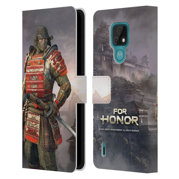 For Honor Characters Orochi Leather Book Wallet Case Cover For Motorola Moto E7