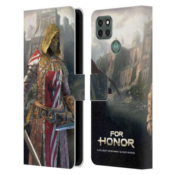 For Honor Characters Peacekeeper Leather Book Wallet Case Cover For Motorola Moto G9 Power