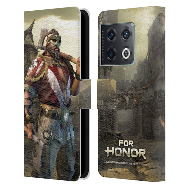 For Honor Characters Berserker Leather Book Wallet Case Cover For OnePlus 10 Pro