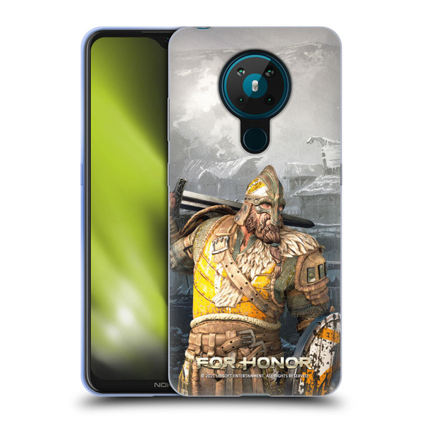 For Honor Characters Warlord Soft Gel Case for Nokia 5.3