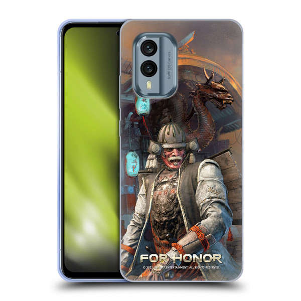 For Honor Characters Kensei Soft Gel Case for Nokia X30