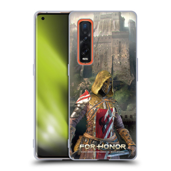 For Honor Characters Peacekeeper Soft Gel Case for OPPO Find X2 Pro 5G