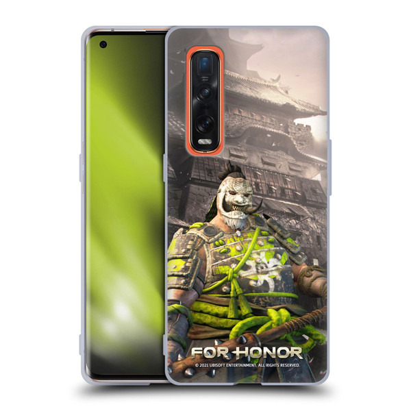 For Honor Characters Shugoki Soft Gel Case for OPPO Find X2 Pro 5G