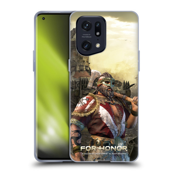 For Honor Characters Berserker Soft Gel Case for OPPO Find X5 Pro