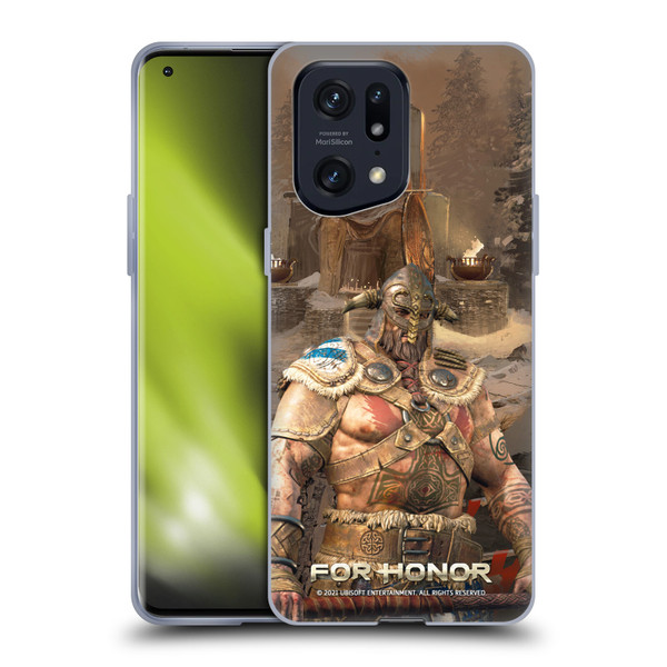 For Honor Characters Raider Soft Gel Case for OPPO Find X5 Pro
