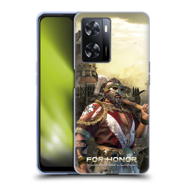 For Honor Characters Berserker Soft Gel Case for OPPO A57s