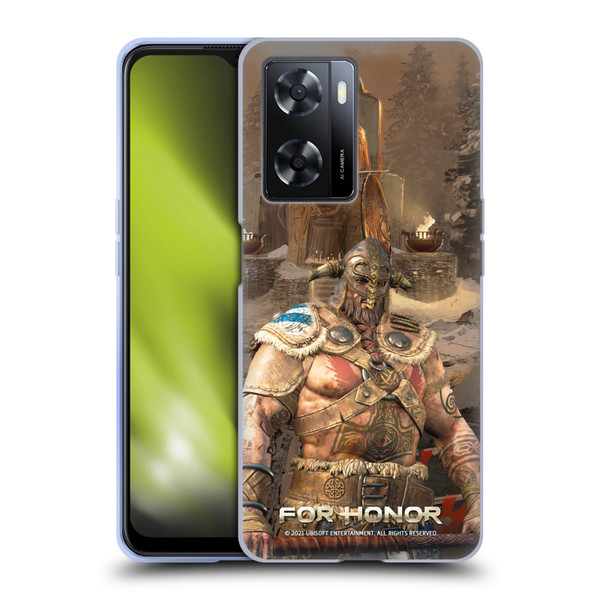 For Honor Characters Raider Soft Gel Case for OPPO A57s