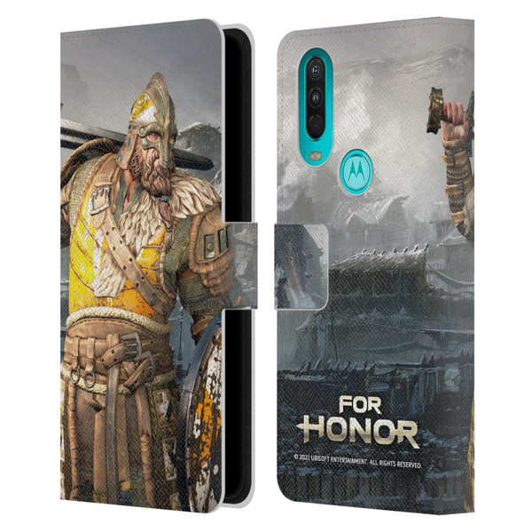 For Honor Characters Warlord Leather Book Wallet Case Cover For OPPO A54 5G