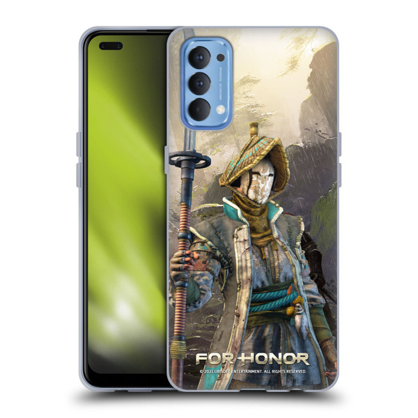 For Honor Characters Nobushi Soft Gel Case for OPPO Reno 4 5G