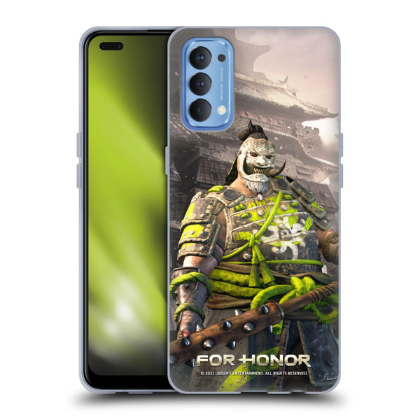 For Honor Characters Shugoki Soft Gel Case for OPPO Reno 4 5G