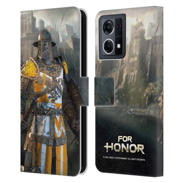 For Honor Characters Conqueror Leather Book Wallet Case Cover For OPPO Reno8 4G