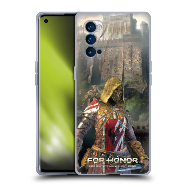 For Honor Characters Peacekeeper Soft Gel Case for OPPO Reno 4 Pro 5G