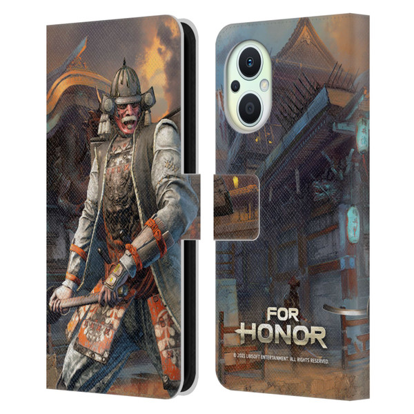 For Honor Characters Kensei Leather Book Wallet Case Cover For OPPO Reno8 Lite