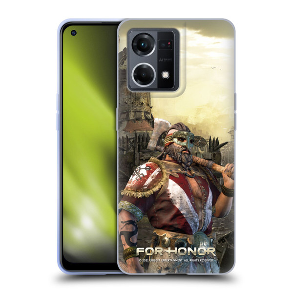 For Honor Characters Berserker Soft Gel Case for OPPO Reno8 4G