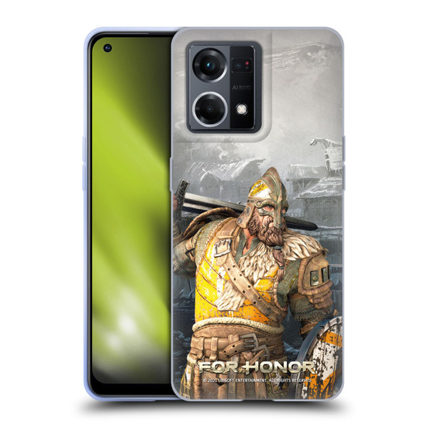 For Honor Characters Warlord Soft Gel Case for OPPO Reno8 4G