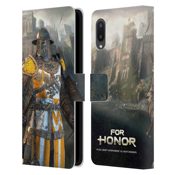 For Honor Characters Conqueror Leather Book Wallet Case Cover For Samsung Galaxy A02/M02 (2021)