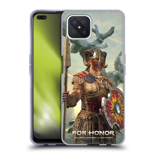 For Honor Characters Valkyrie Soft Gel Case for OPPO Reno4 Z 5G