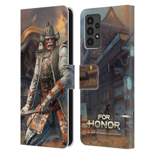 For Honor Characters Kensei Leather Book Wallet Case Cover For Samsung Galaxy A13 (2022)