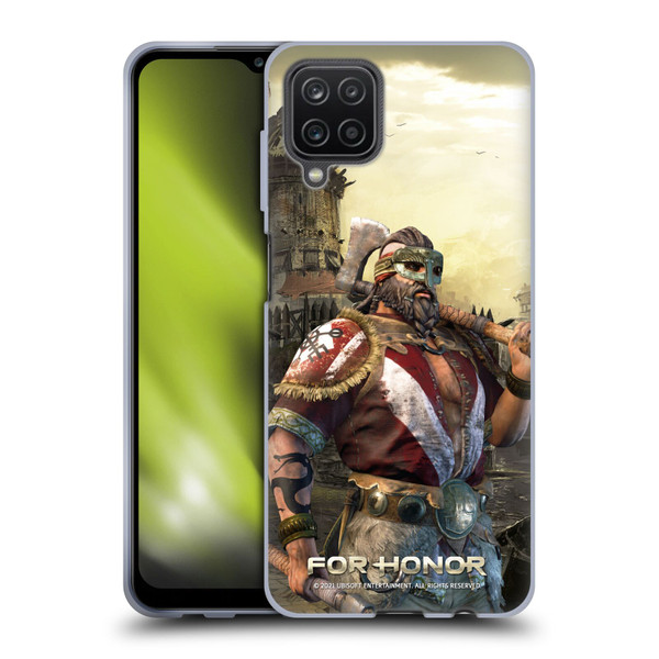 For Honor Characters Berserker Soft Gel Case for Samsung Galaxy A12 (2020)