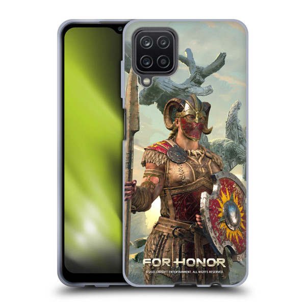 For Honor Characters Valkyrie Soft Gel Case for Samsung Galaxy A12 (2020)