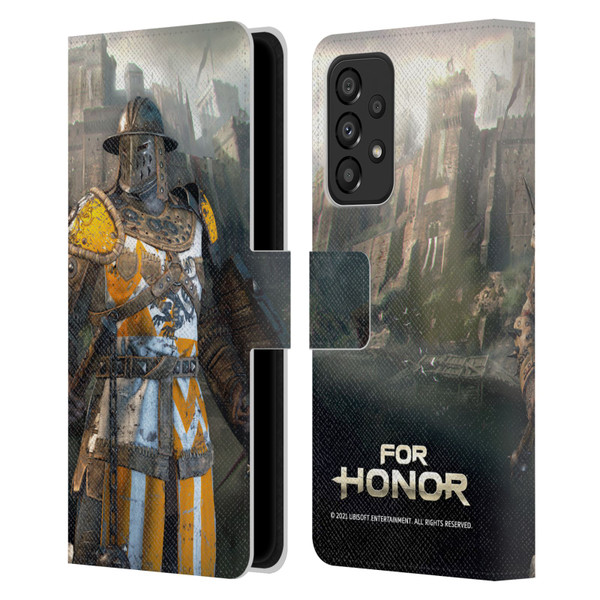 For Honor Characters Conqueror Leather Book Wallet Case Cover For Samsung Galaxy A33 5G (2022)