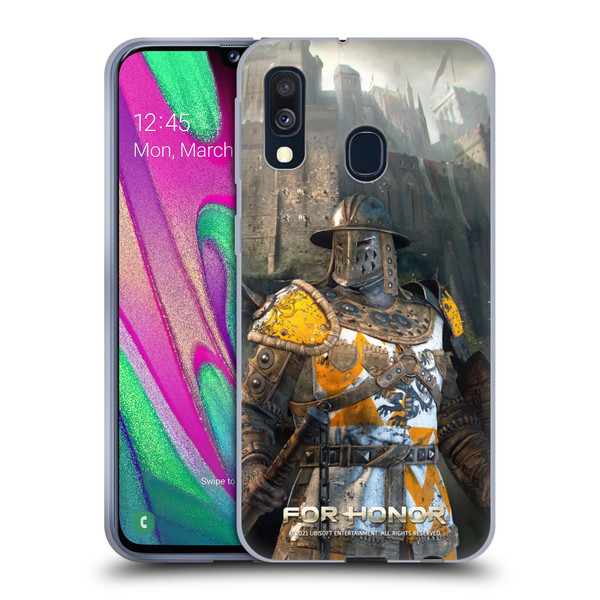 For Honor Characters Conqueror Soft Gel Case for Samsung Galaxy A40 (2019)