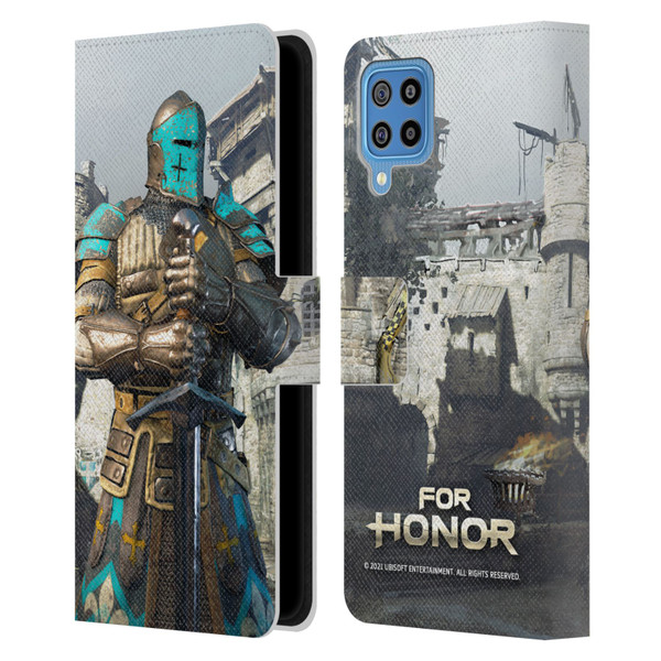For Honor Characters Warden Leather Book Wallet Case Cover For Samsung Galaxy F22 (2021)