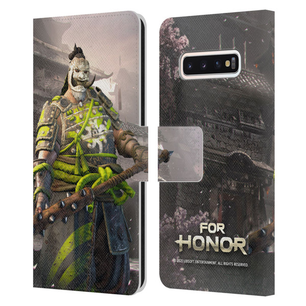 For Honor Characters Shugoki Leather Book Wallet Case Cover For Samsung Galaxy S10