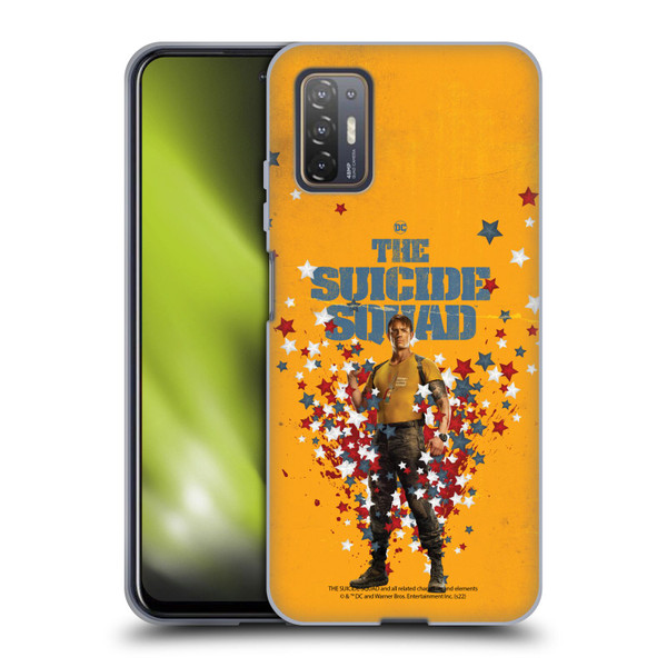 The Suicide Squad 2021 Character Poster Rick Flag Soft Gel Case for HTC Desire 21 Pro 5G
