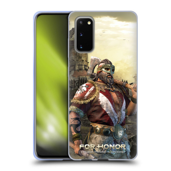 For Honor Characters Berserker Soft Gel Case for Samsung Galaxy S20 / S20 5G