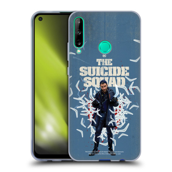 The Suicide Squad 2021 Character Poster Captain Boomerang Soft Gel Case for Huawei P40 lite E
