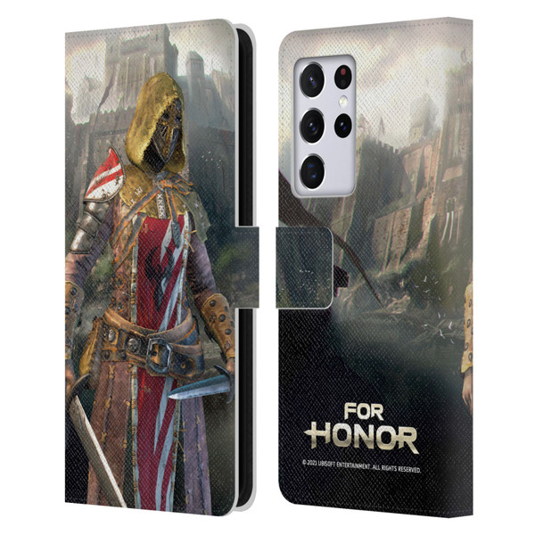 For Honor Characters Peacekeeper Leather Book Wallet Case Cover For Samsung Galaxy S21 Ultra 5G