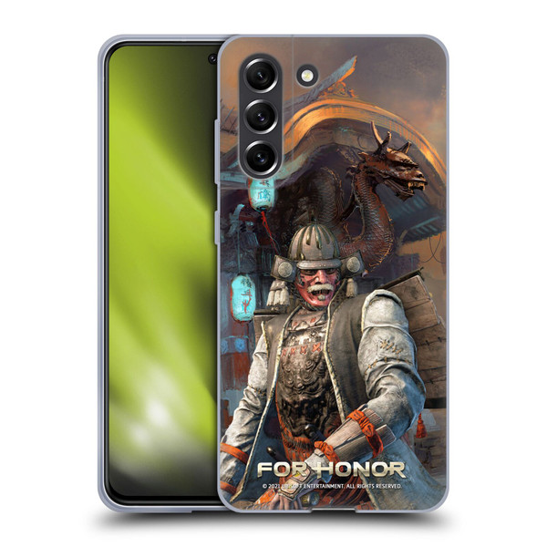 For Honor Characters Kensei Soft Gel Case for Samsung Galaxy S21 FE 5G