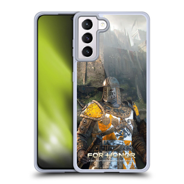 For Honor Characters Conqueror Soft Gel Case for Samsung Galaxy S21+ 5G