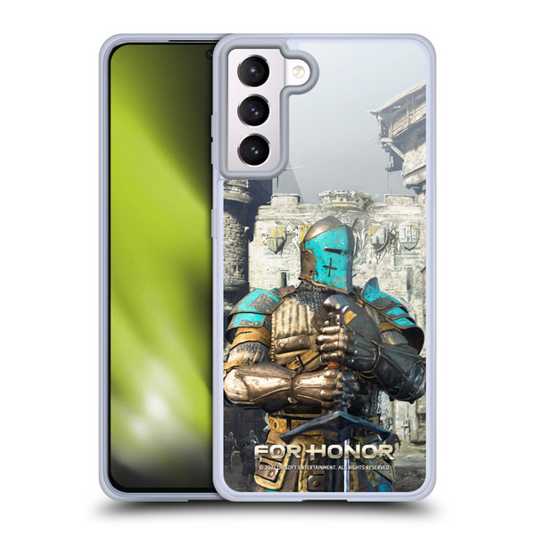 For Honor Characters Warden Soft Gel Case for Samsung Galaxy S21+ 5G