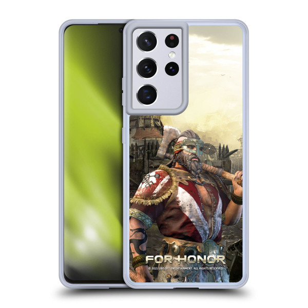 For Honor Characters Berserker Soft Gel Case for Samsung Galaxy S21 Ultra 5G