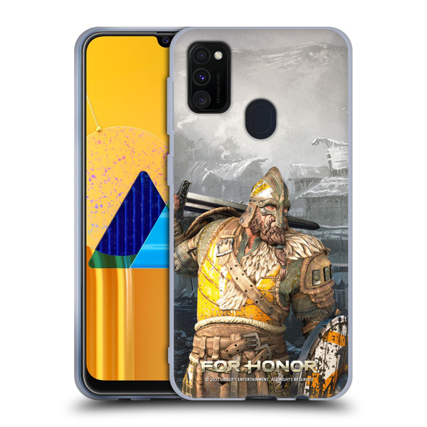 For Honor Characters Warlord Soft Gel Case for Samsung Galaxy M30s (2019)/M21 (2020)