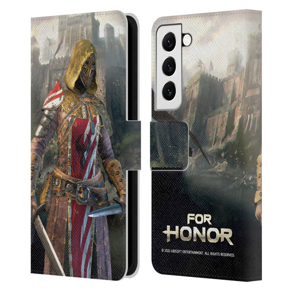 For Honor Characters Peacekeeper Leather Book Wallet Case Cover For Samsung Galaxy S22 5G