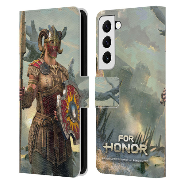 For Honor Characters Valkyrie Leather Book Wallet Case Cover For Samsung Galaxy S22 5G