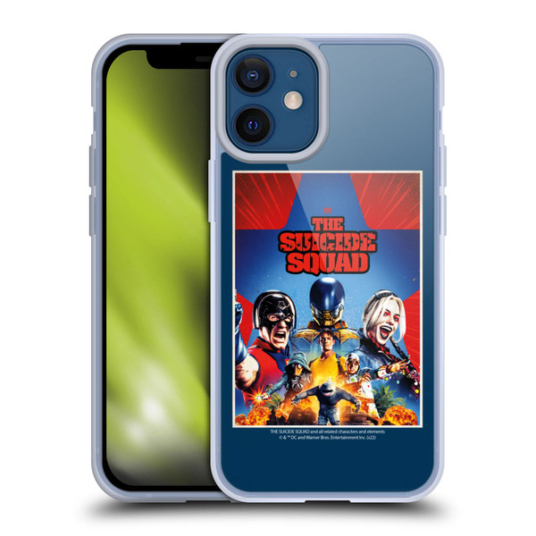 The Suicide Squad 2021 Character Poster Group Soft Gel Case for Apple iPhone 12 Mini