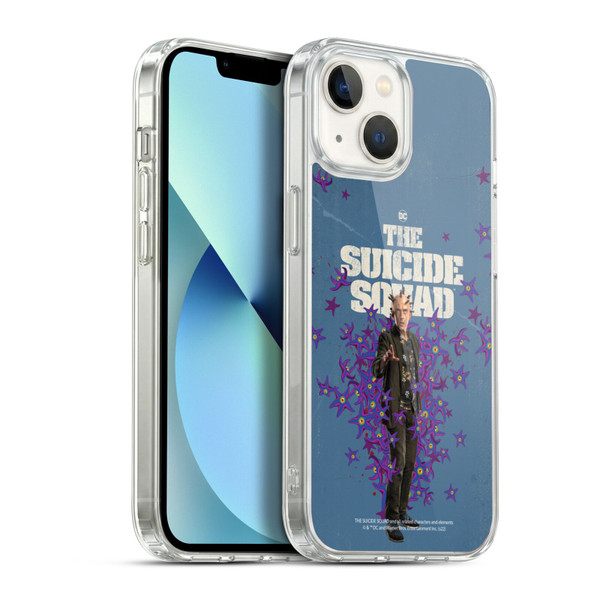 The Suicide Squad 2021 Character Poster Thinker Soft Gel Case for Apple iPhone 13
