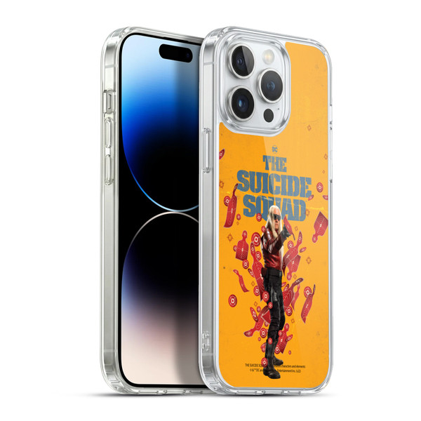 The Suicide Squad 2021 Character Poster Savant Soft Gel Case for Apple iPhone 13 Pro Max & MagSafe